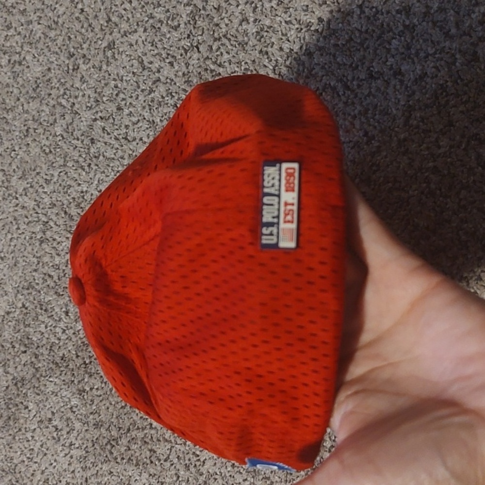 U.S. Polo Assn. Red Men's Cap - Picture 6 of 7